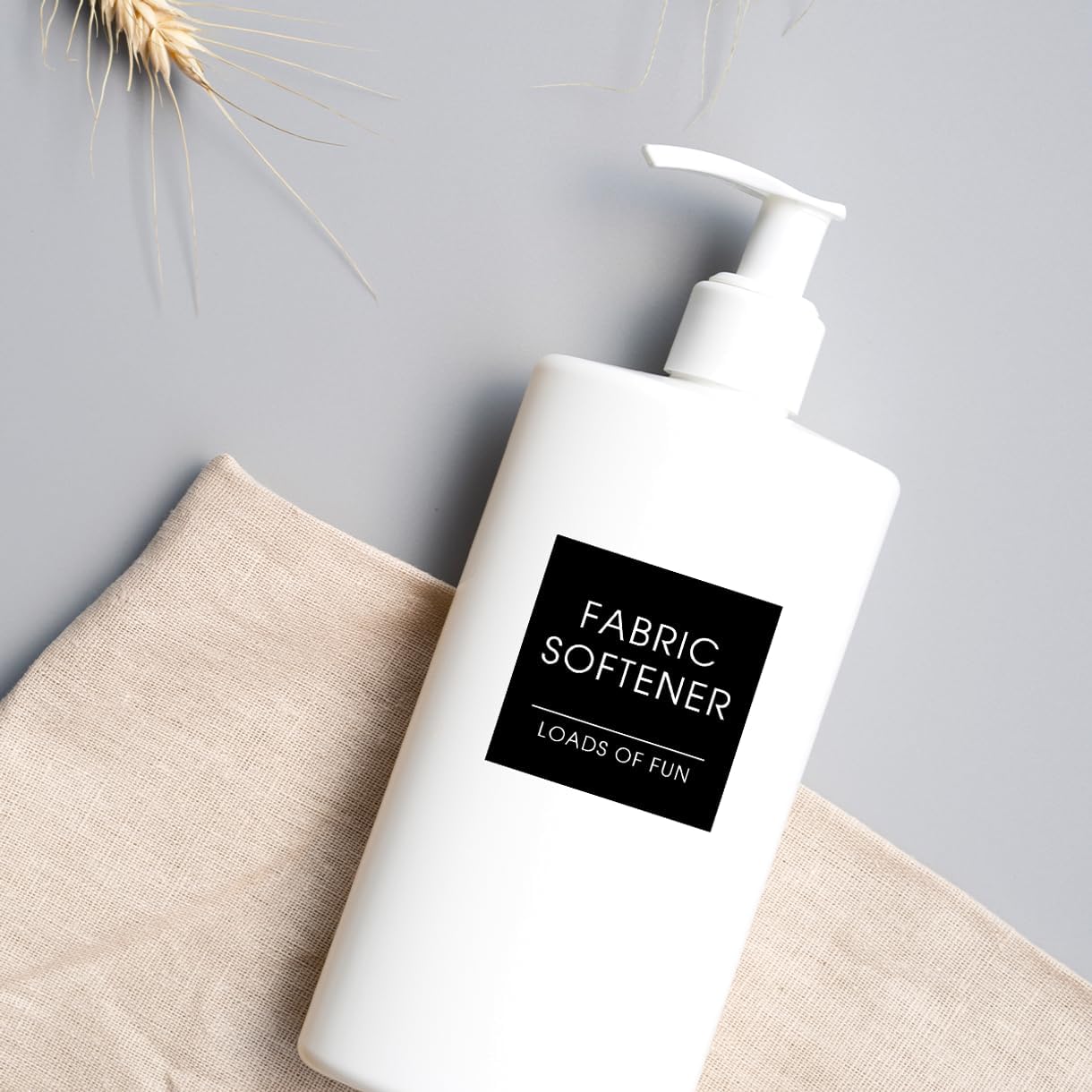 Modern Minimalist Laundry and Cleaning Sticker Labels for Home Organization 24Pcs Vinyl Label Pack Jars Bottles Storage Containers Stickers Bike Hat Bedroom