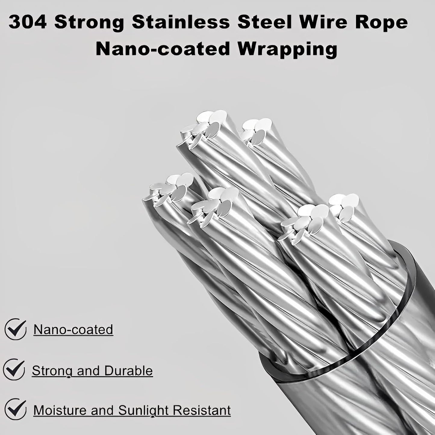 13.8ft(4.2M) Retractable Clothesline, Non-sag Clothesline, Indoor & Outdoor Heavy Duty Retractable Clothesline, Wall Mounted Stainless Steel Washing Line (Black)