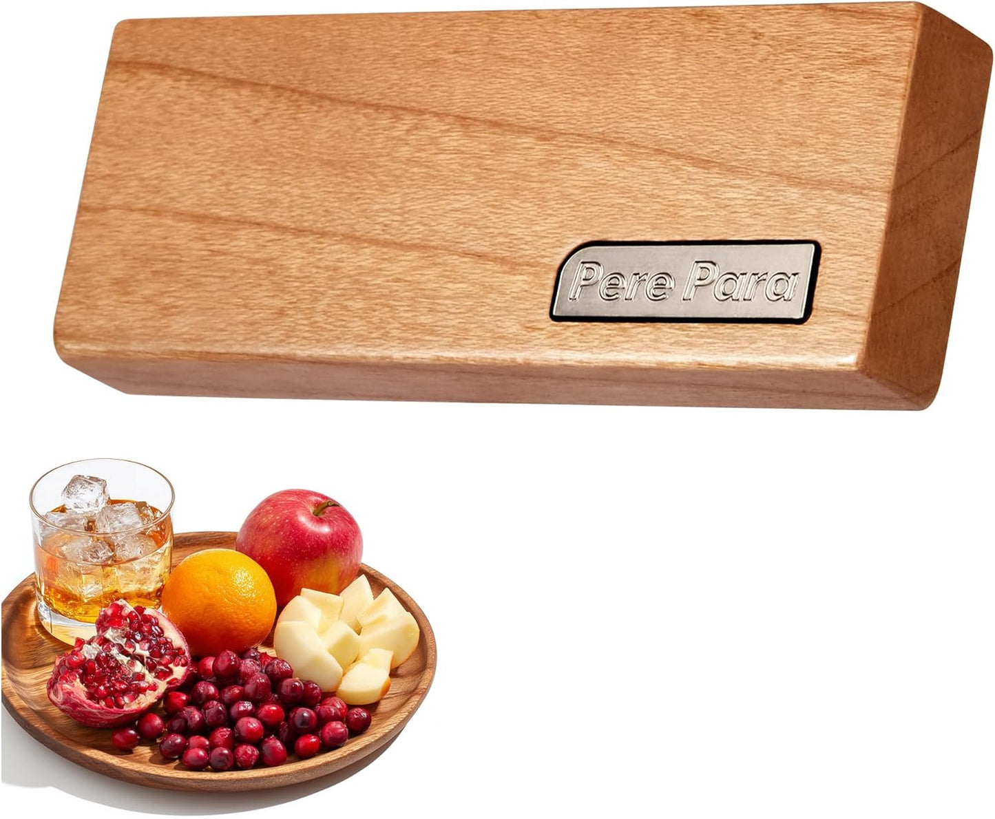 4 Refreshing Scent Bags Wood Car Air Freshener Vent Clip (Burlywood, Sun-Kissed)- Natural Scent Diffuser for Car, Truck & SUV Premium Essential Oil Starter Kit Gift for Men & Women