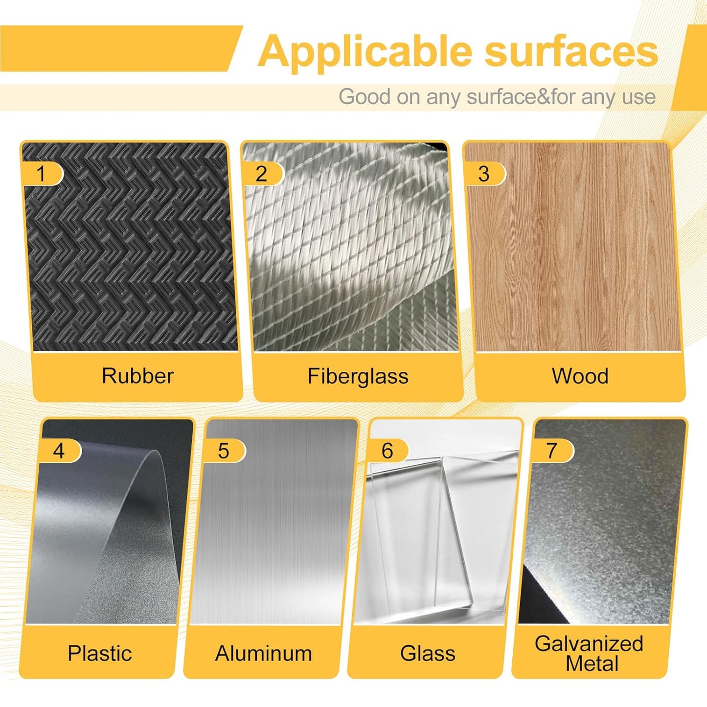 RV Roof Sealant Tape White, 6 Inch x 50 Feet RV Repair Roof Sealer Seal Tape UV-Resistant Waterproof Sealant Tape for RV Repair, Camper, Trailer, Boat Sealing, Leaking Roof, Window