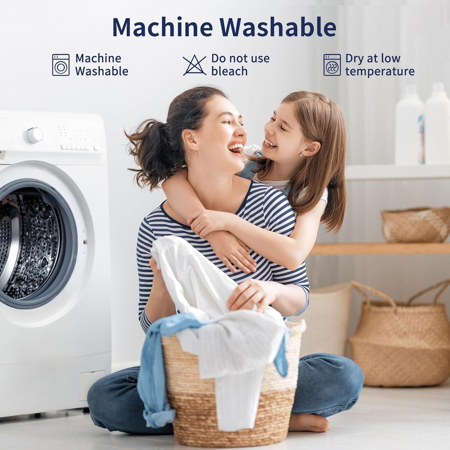 Mattress Topper Twin XL Mattress Pad Cover Mattress Protector with 8-21 Inch Deep Pocket Overfilled Down Alternative Filling