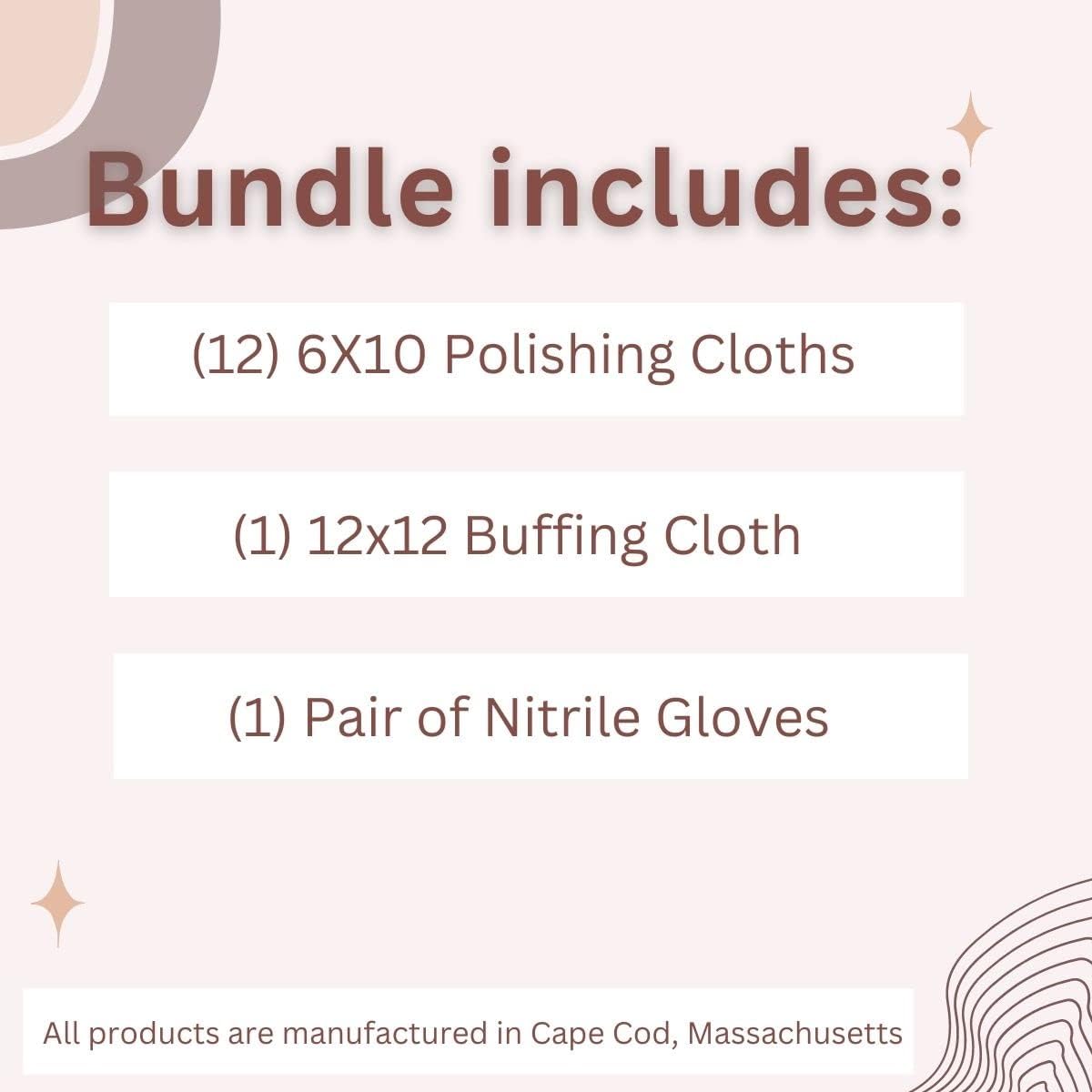 Cape Cod Metal Polishing Cloths Industrial Size Tin 9 Ounces