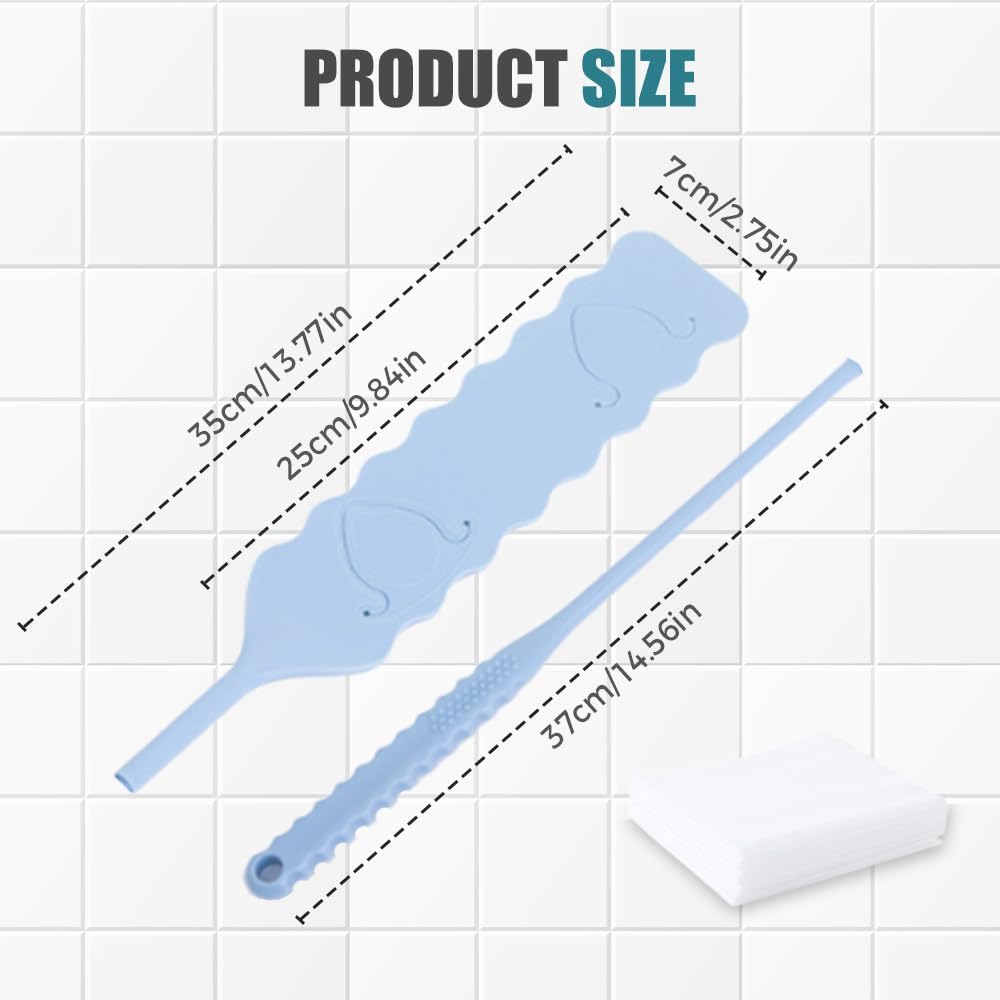 Retractable Gap Dust Cleaner, Bendable Microfiber Duster for Household Flat Duster for Under Appliances, Retractable Gap Dust Cleaning Artifact Extendable Dusters with Nonwoven Fabric (1, White)