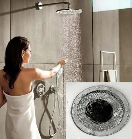 14PCS Drain Mesh Basket, 2.125'' & 2.75" Bathroom Mesh Sink Drain Strainer Screen Cover Small Slop Basket Filter Trap Tub Drain Screen Hair Catcher for Lavatory RV Shower Floor Utility Drain