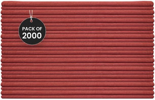 Shop Towels (Red, 2000-Pack) - Bulk Cleaning Towel in a Bag, Mechanic Cotton Wipes for Car Maintenance, Auto Mechanics & Garage, Wipe Grease & Oil, Machine Wash & Reusable