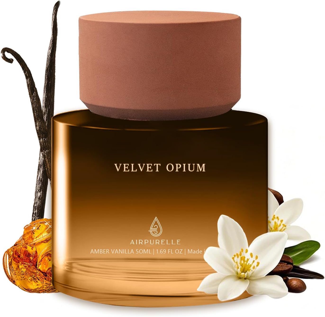 Car Air Freshener Cup 50ml Car Air Fresheners Diffuser - WC30 Fragrance Oil Air Diffuser,180+ Days Long Lasting Fragrance, 1.7 FL OZ/50ML