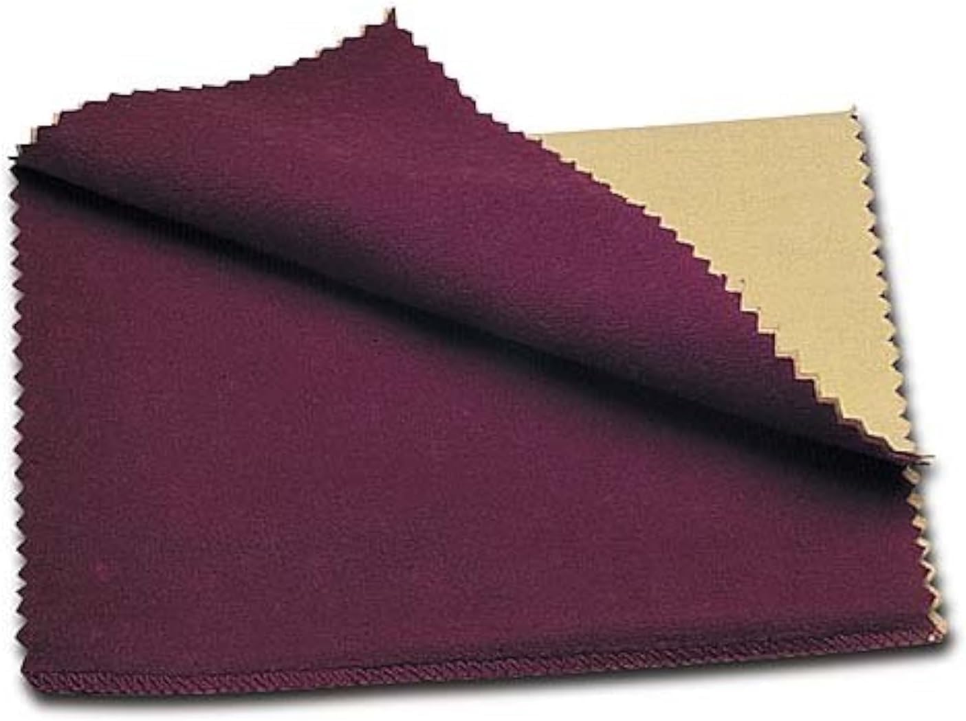 Cadie Silver Polishing Rouge Cloth - 100% Treated Cotton Polishing Cleaning Cloth for Gold Jewelries Platinum and Silverware - Reusable Rouge Cloths Restore Shines | 10 x 12 Inches - 2 Pack