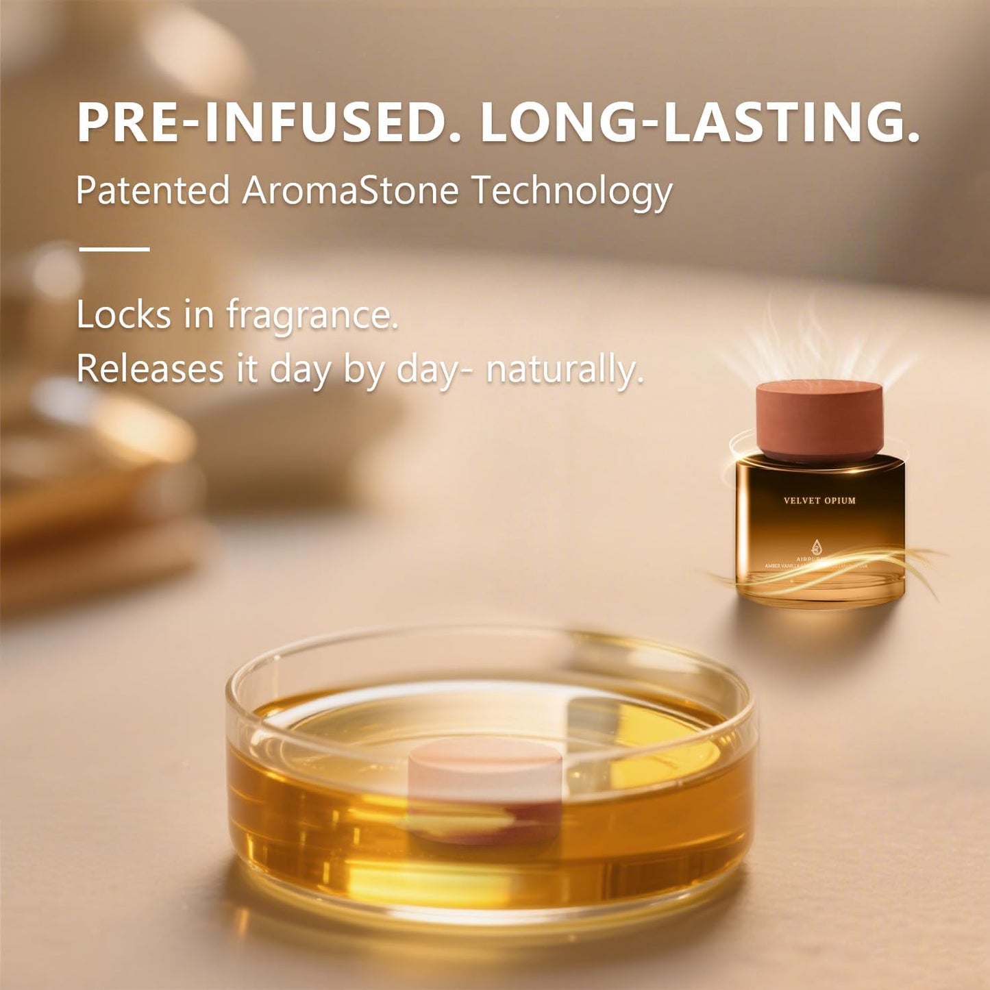 Car Air Freshener Cup 50ml Car Air Fresheners Woody Citrus Diffuser - SA30 Fragrance Oil Air Diffuser for Car, 180+ days Long Lasting Fragrance, 1.7 FL OZ/50ML Made in USA Car Air Fresheners