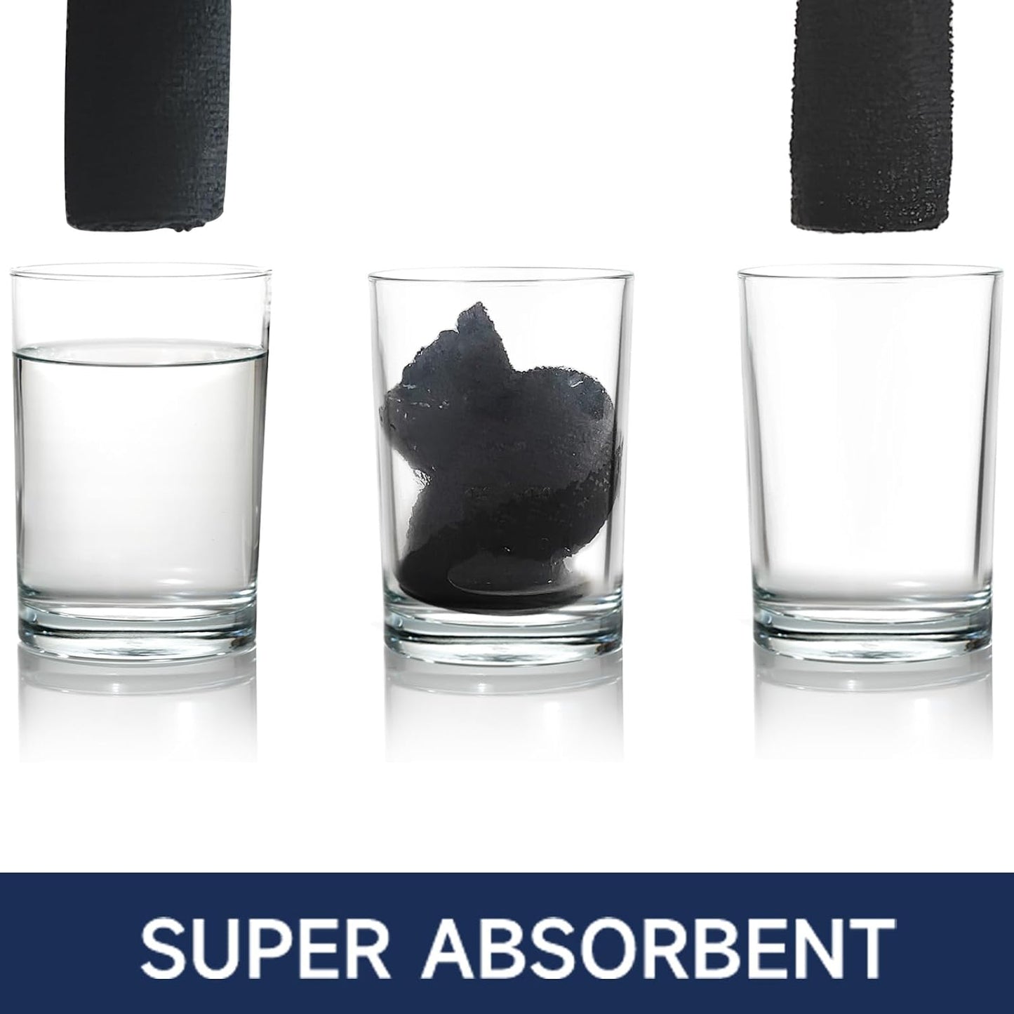 MRD's Home 12" x 12" Black Microfiber Cleaning Cloth,40Pack Multi-Purpose Reusable Cleaning Cloth Wipes Rags,Lint Free,Scratch & Streak-Free Cloth Black Microfiber Towels for Car House Wash