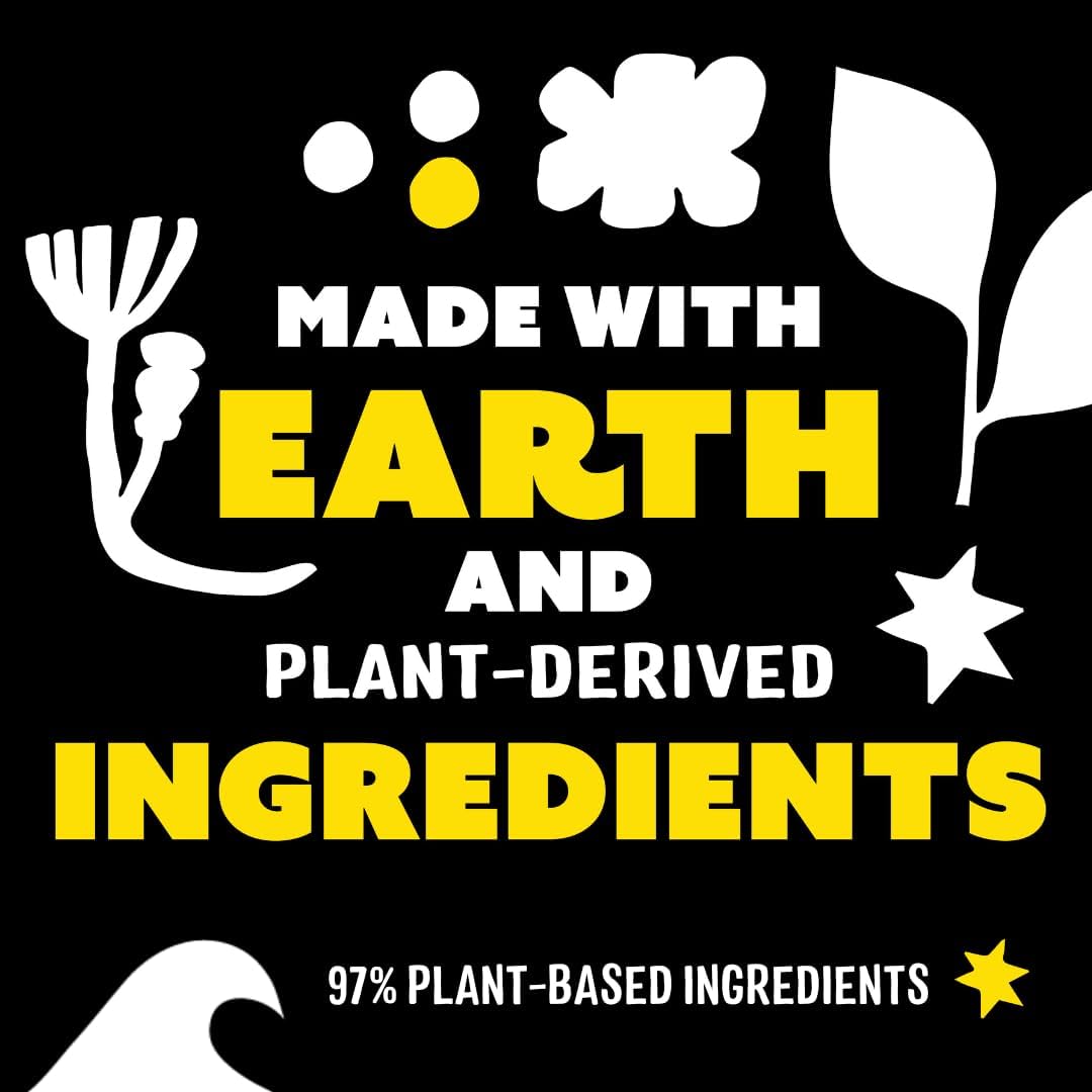 Molly's Suds Fabric Softener Dryer Sheets for Sensitive Skin | Plant-Based Static Reducer, Plastic-Free Packaging | Unscented (120 Sheets)