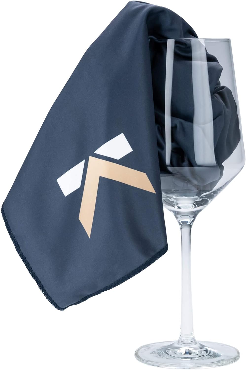 KLOVEO Polishing Cloth - Wine Glass Polishing Cloths - 20x27 Inch Large Size, Lint Free, Microfiber Cleaning Cloth for Glassware, Glasses, Sunglasses, Phone Screens, Camera Lens