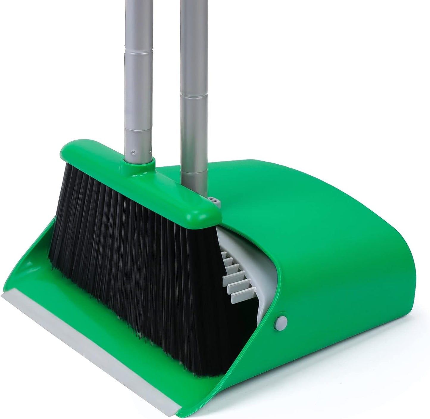 TreeLen Broom and Dustpan Set - Simplify Cleaning Your Home Ktichen Office with Ease