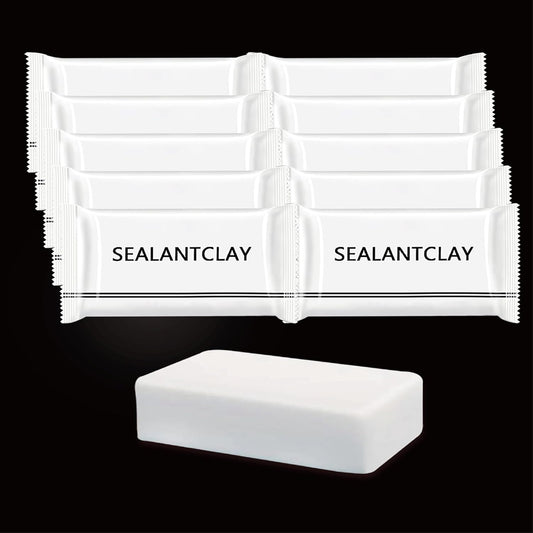 10-Pack Premium Waterproof Wall Repair Sealing Clay Duct Seal Ideal for Wall Hole Repair, Air Conditioning and Drainage Pipes Quick and Easy Solution