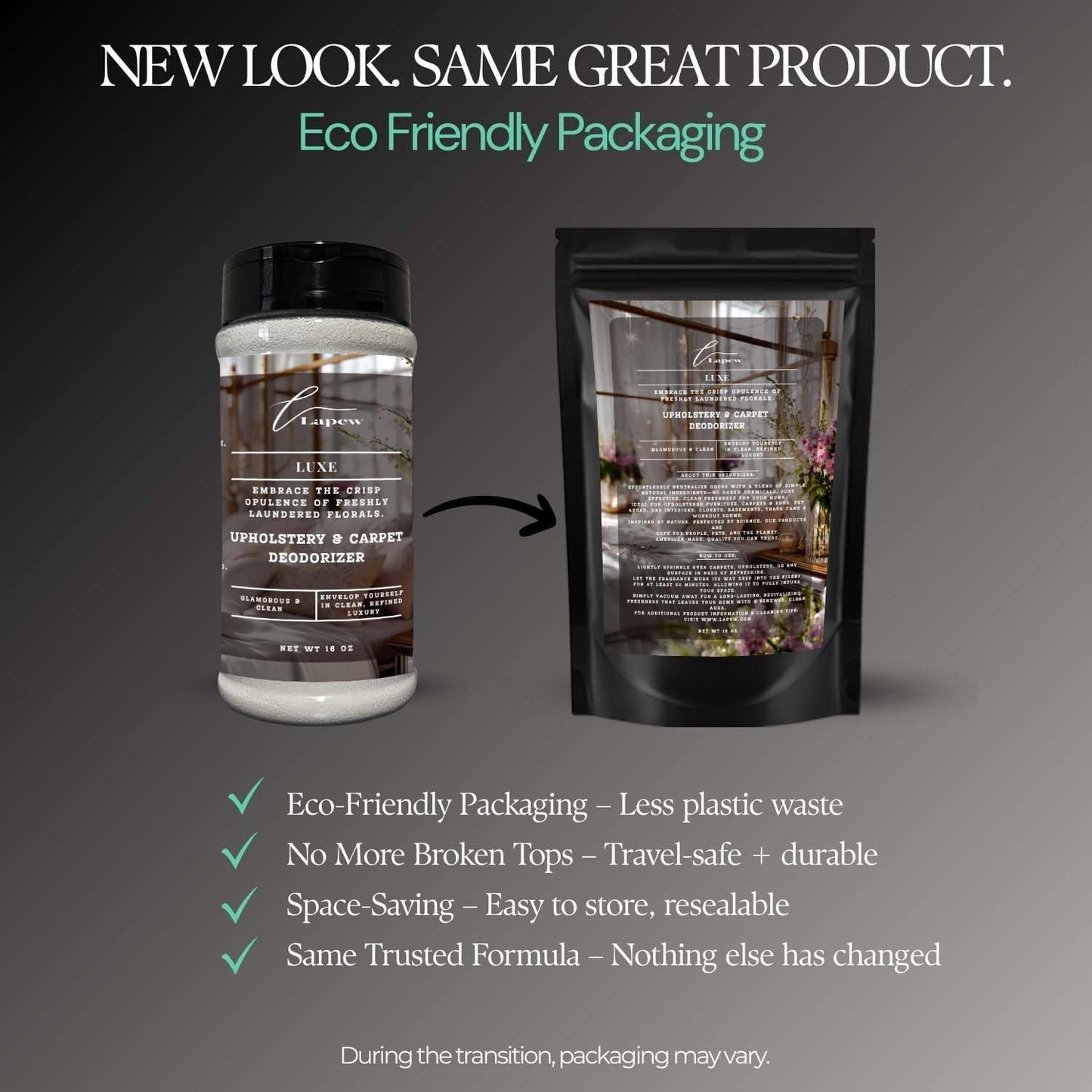 Luxe Carpet Freshener Powder: Powerful Odor Eliminator for Home, Upholstery Deodorizer, Carpet Deodorizer, Pet Urine, Cat Litter Box - Diva Fragrance