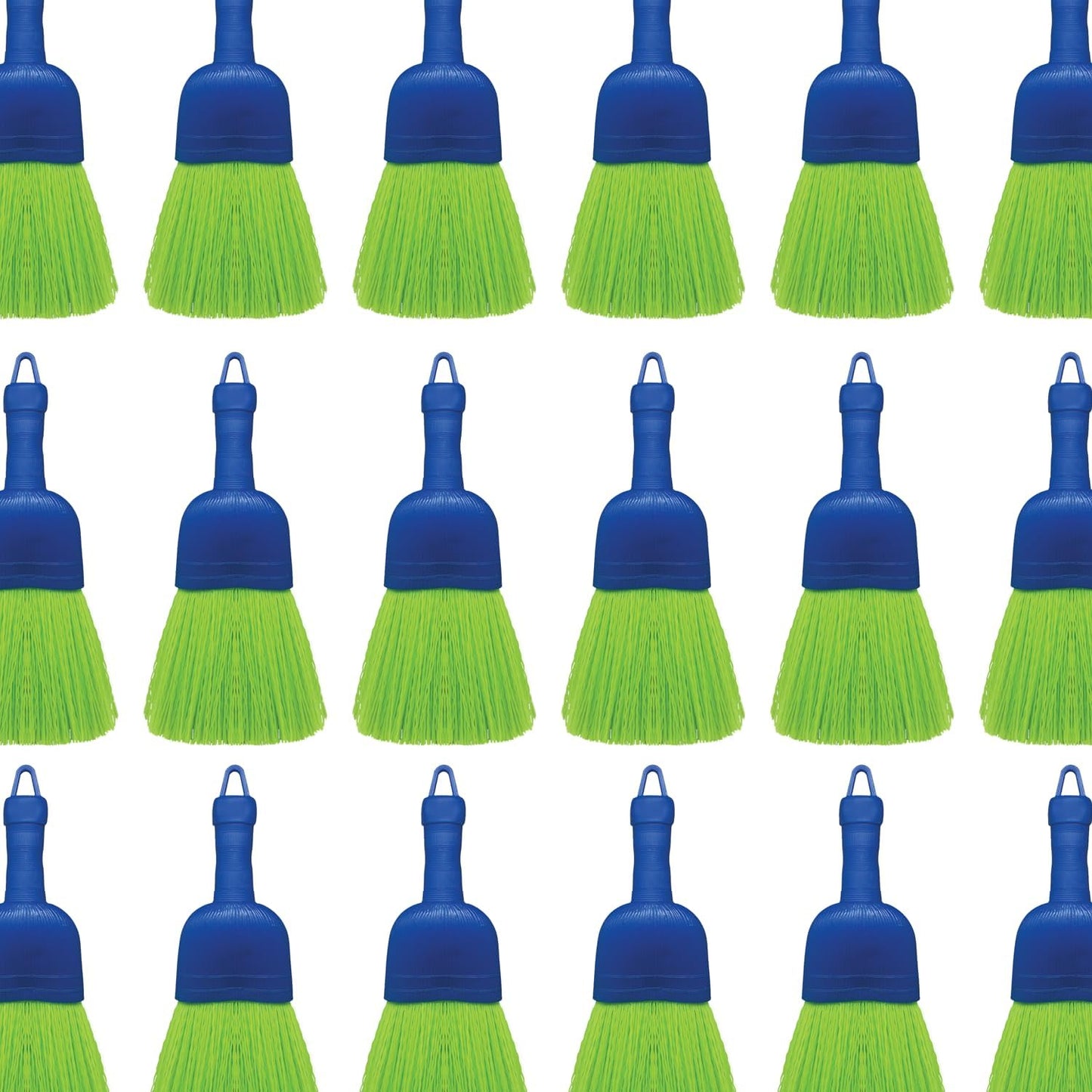 LOLA Whisk Broom, Hand Brush, 72 Pack, Durable Bristles, Whisks Away Dirt & Debris, Compact, Hang Hole for Easy Storage, Indoor/Outdoor