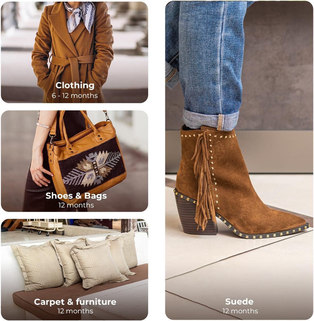 NANOMAN Fabric Waterproof Spray – Protects Shoes, Fabric, Suede, Leather & More. Eco-Friendly, PFAS-Free, and Alcohol-Free Formula.