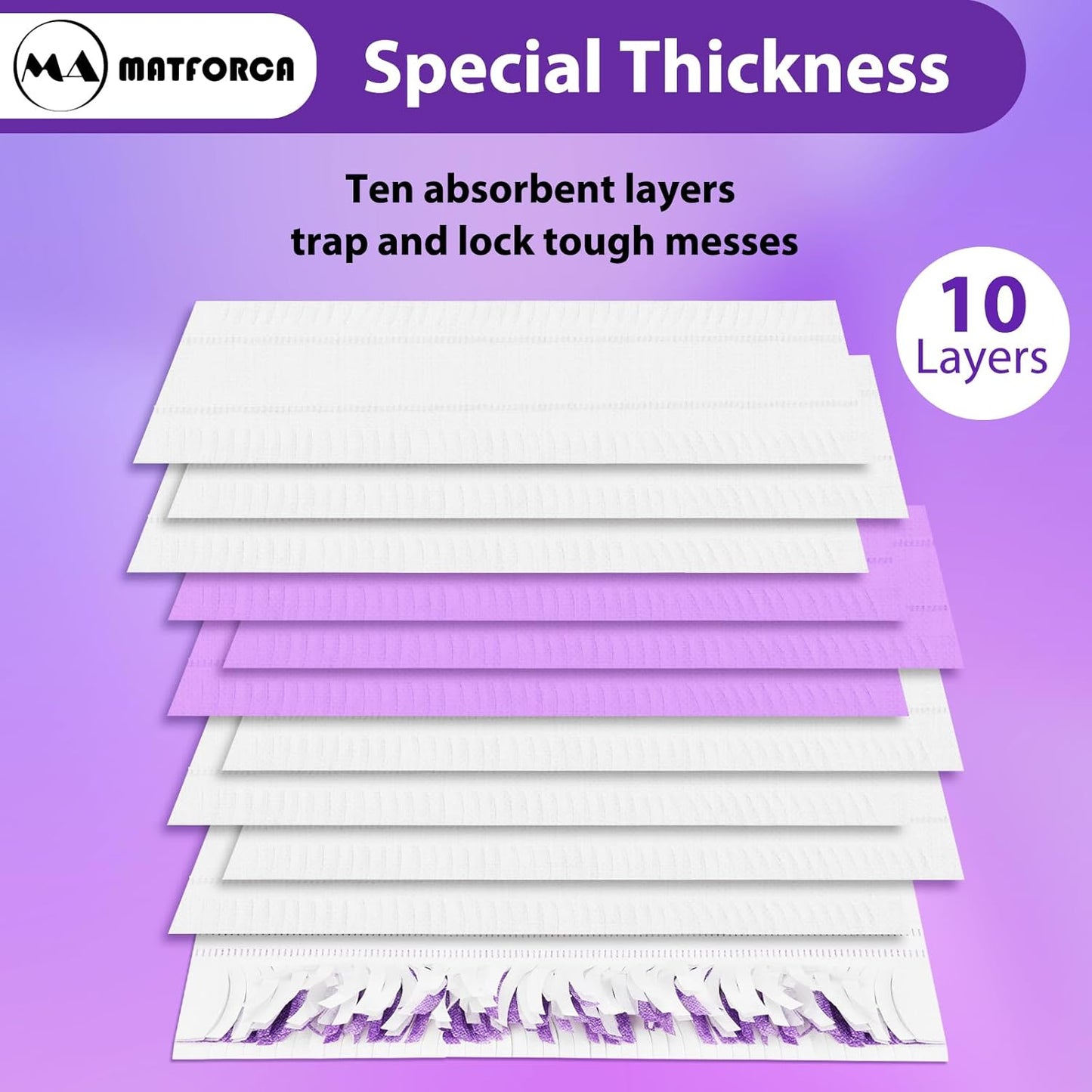 10 Pack Swiffer Power Mop Refills – Disposable Wet Mop Pads for Swiffer Power Mop, Perfect for Hardwood, Tile, and Laminate Floors, Easy-to-Use Floor Cleaning Pads Compatible with Swiffer WetJet