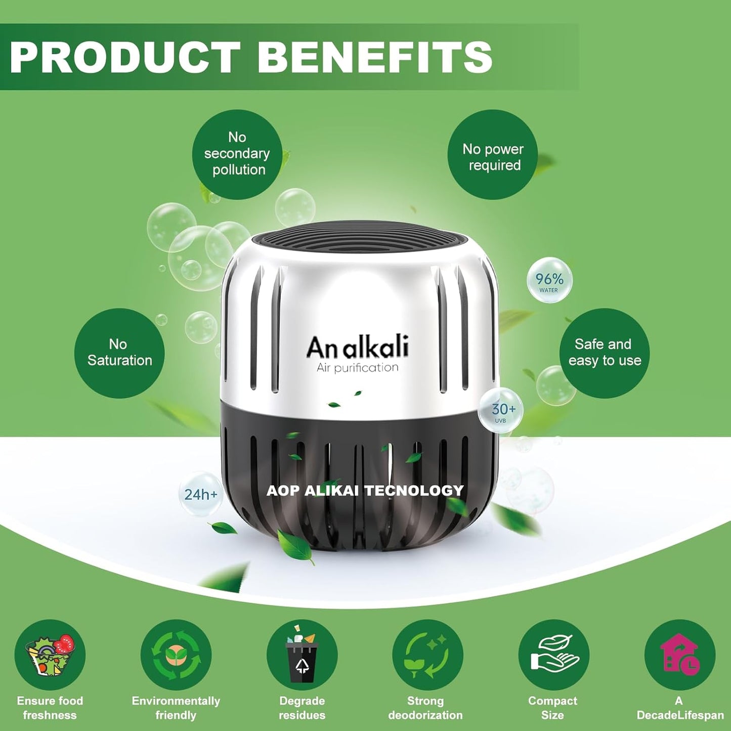 Fridge Deodorizer，4Pcs Refrigerator Deodorizer, Last for 10 Years Closet Deodorizer, Fridge Smell Eliminator, Baking Soda Odor Eliminator, for Closet, Wardrobe, Car, Pet Smell Order