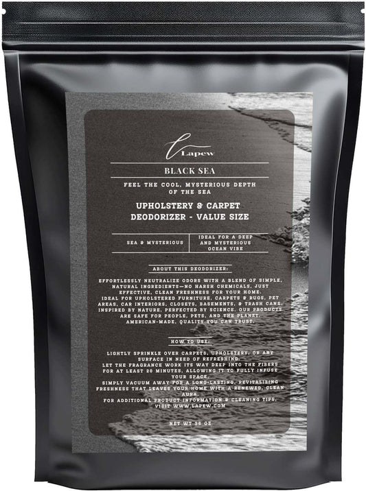 Black Sea Carpet Freshener Powder Refill 36 oz | Powerful Odor Eliminator for Home | Upholstery Deodorizer | Carpet Deodorizer | Pet Urine | Cat Litter Box