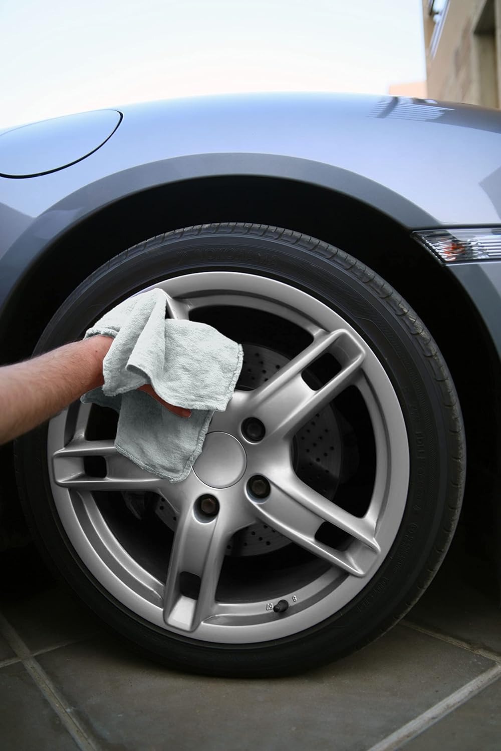 Avalon Towels Cotton Shop Rags – (Pack of 150) Size 12x14 Inches Cleaning Rags – Absorbent Shop Towels and Multipurpose Cleaning Towels for Automobiles, Industries, Garage and Homes