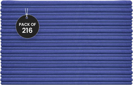 Shop Towels (Blue, 216) - Bulk Cleaning Towel in a Bag, Mechanic Cotton Wipes for Car Maintenance, Auto Mechanics & Garage, Wipe Grease & Oil, Machine Wash & Reusable