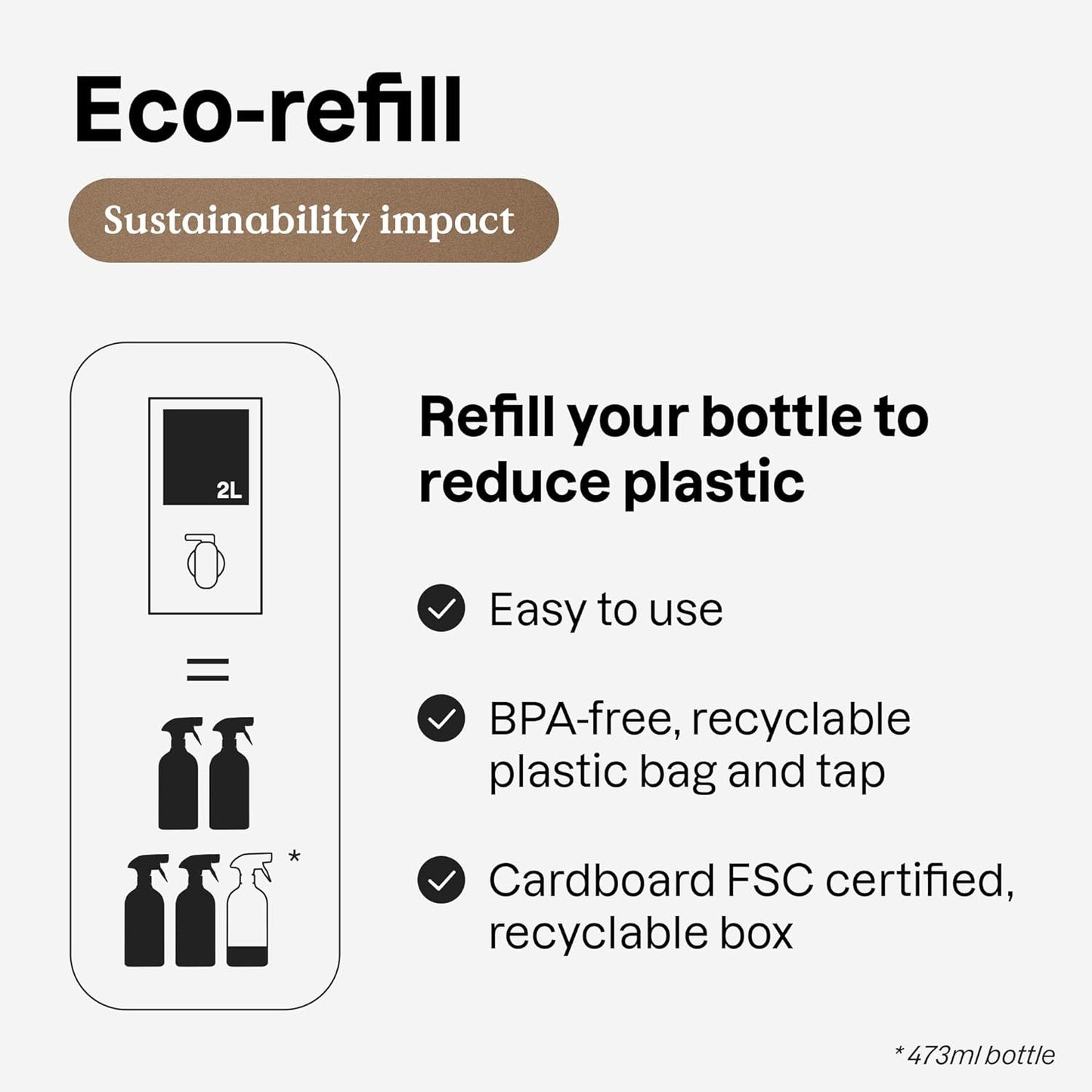 ATTITUDE Multi-Purpose Cleaner with Essential Oils, EWG Verified, Plant and Mineral-Based Ingredients, Vegan Household Products, Bulk Refill, Geranium and Lemongrass, 67.6 Fl Oz (Pack of 4)