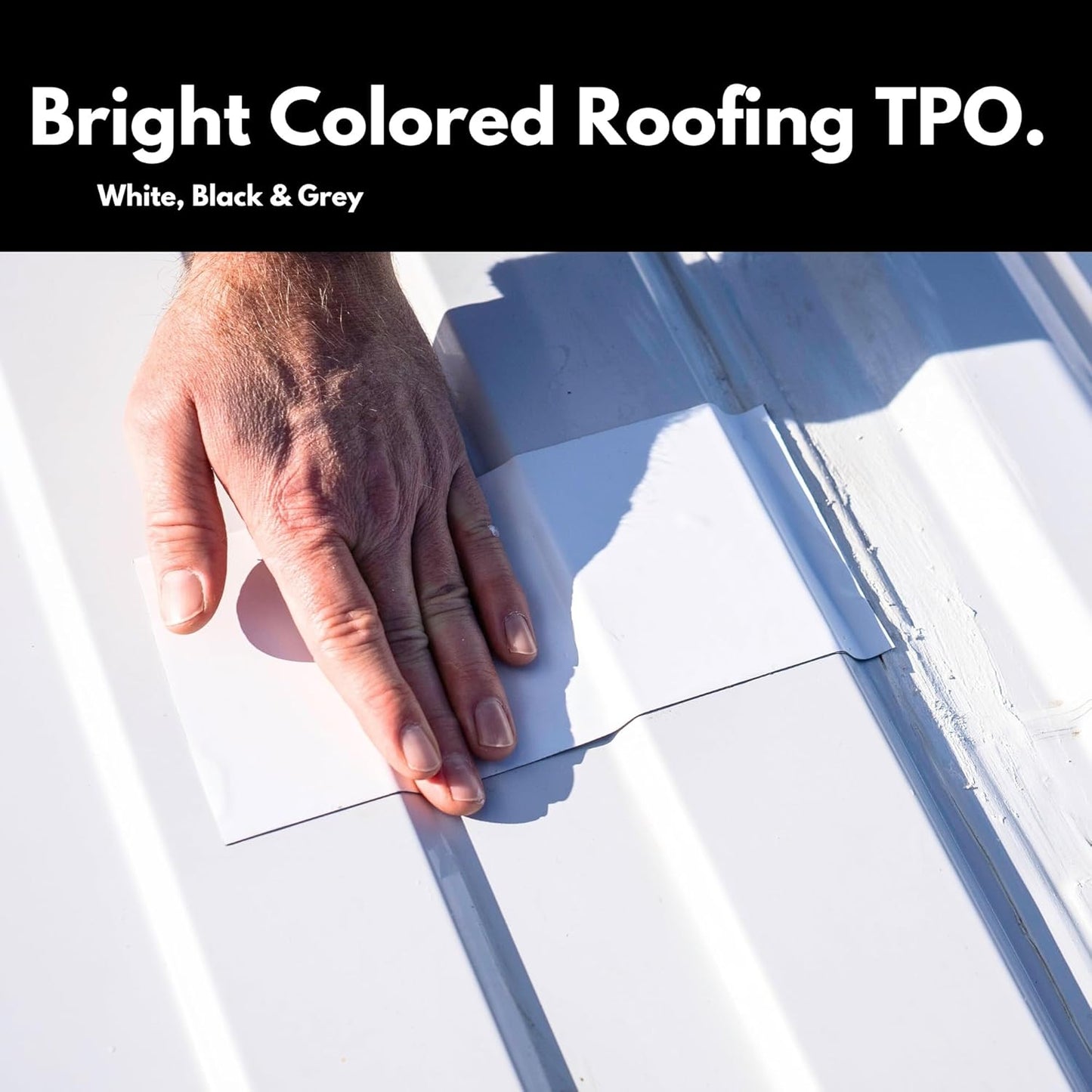 HSS RV Sealant Tape with MicroSealant - Waterproof Commercial Roofing Tape for Roof and RV Repair - UV- & Weatherproof - White - 4 inch x 25 ft.