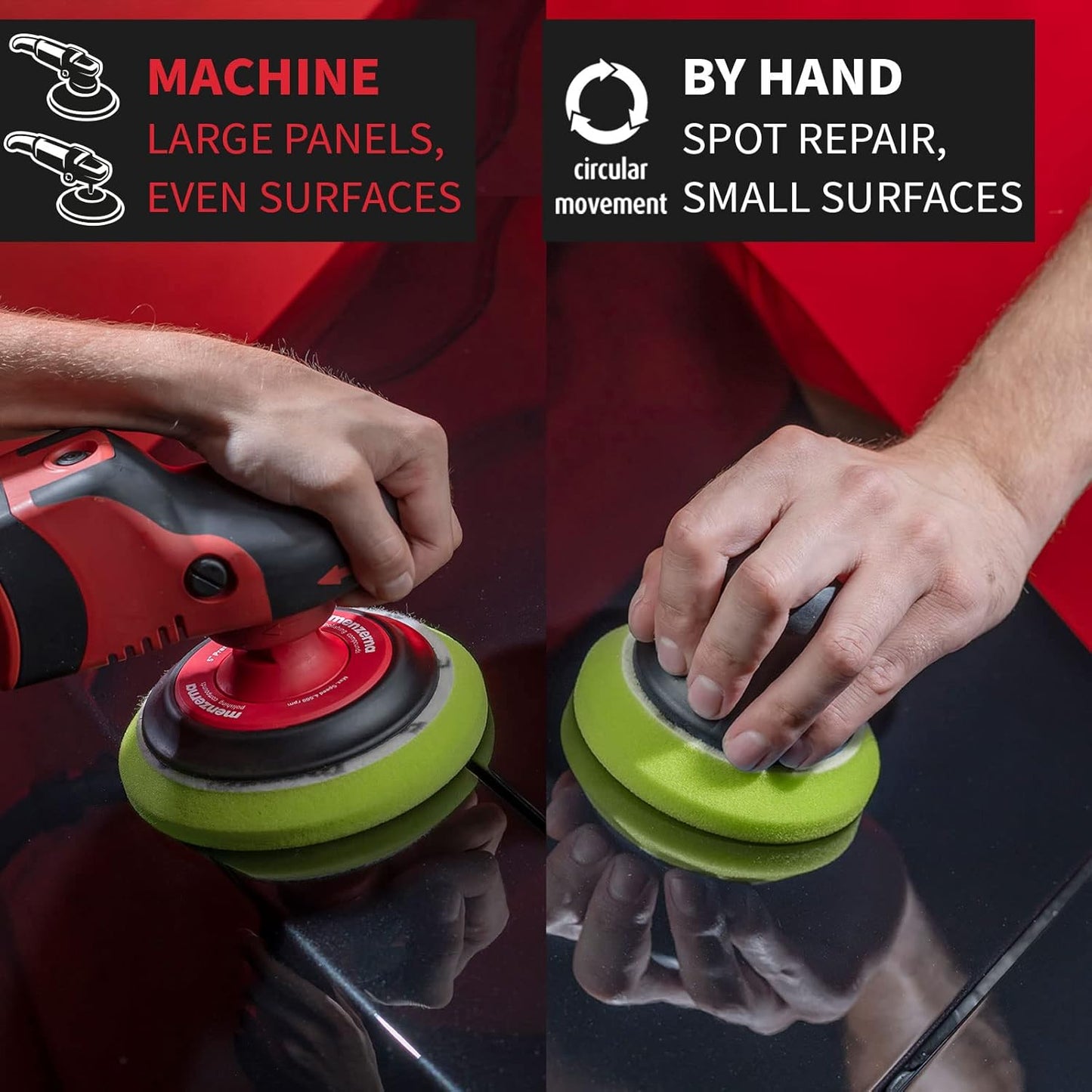 menzerna “Super Finish Plus 3800” I Deep Gloss Polish for a Perfect Mirror Finish I Polishing Compound for Micro Scratches & Holograms I Silicone Free I 8 fl oz.