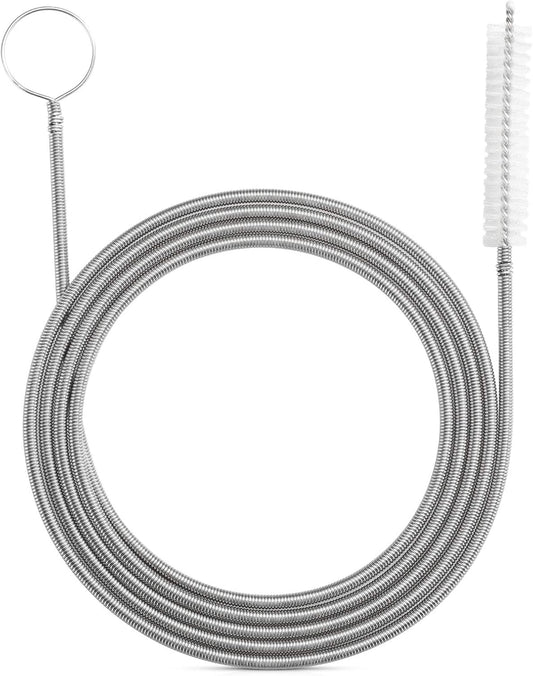 Long Drain Brush Flexible Feeding Tube Brush Slim Cleaning Brush Hose Pipe Brush