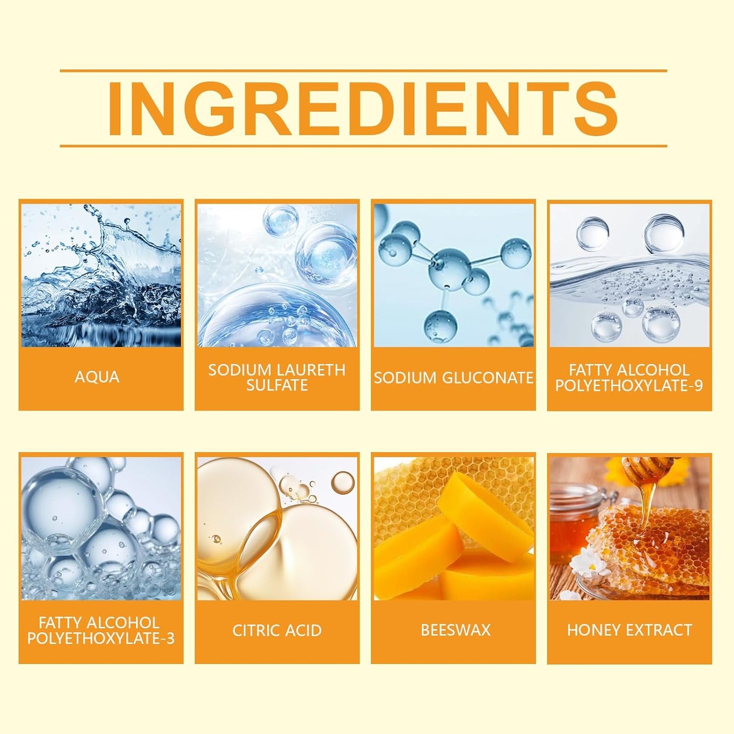 Beeswax Spray Cleaner with Sponge & Towel for Wood Furniture, Natural Beeswax Care For Wood Floors, Furniture, Tables, Cabinets (Lemon*2)