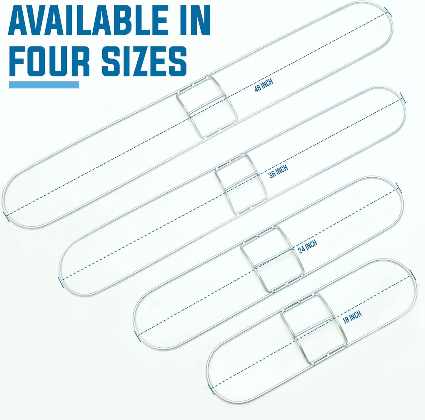 Kleen Handler 18 Inch Commercial Dust Mop Frame (3 Pack)