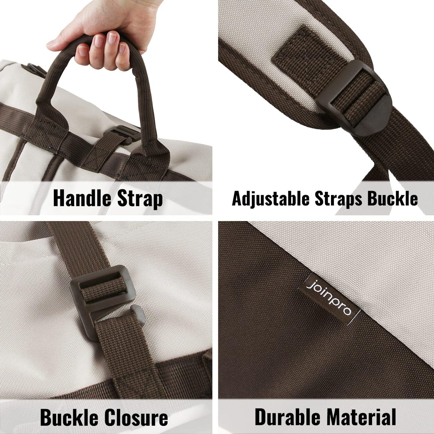 Laundry Bag Backpack, 125L Extra Large Travel Laundry Bags with Shoulder Straps, Adjustable & Extendable Design, Laundry Hamper Bag with 3 Pockets for Laundromat, College, Travel, Camping