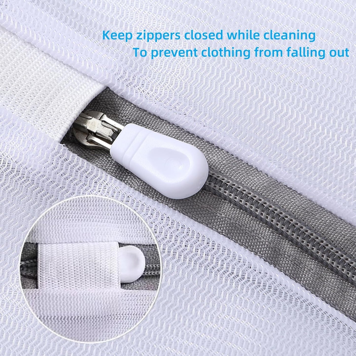 Lingerie Bags for Washing Delicates Pack Of 3 L/M/S Laundry Bags Mesh Wash Bags for Bra Socks Underwear Baby Clothes Garment Bag for Washing Machine