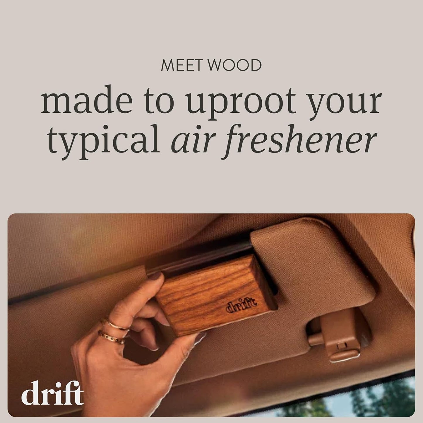 Drift on Amazon Wood Air Freshener Starter Kit- Apple Picking