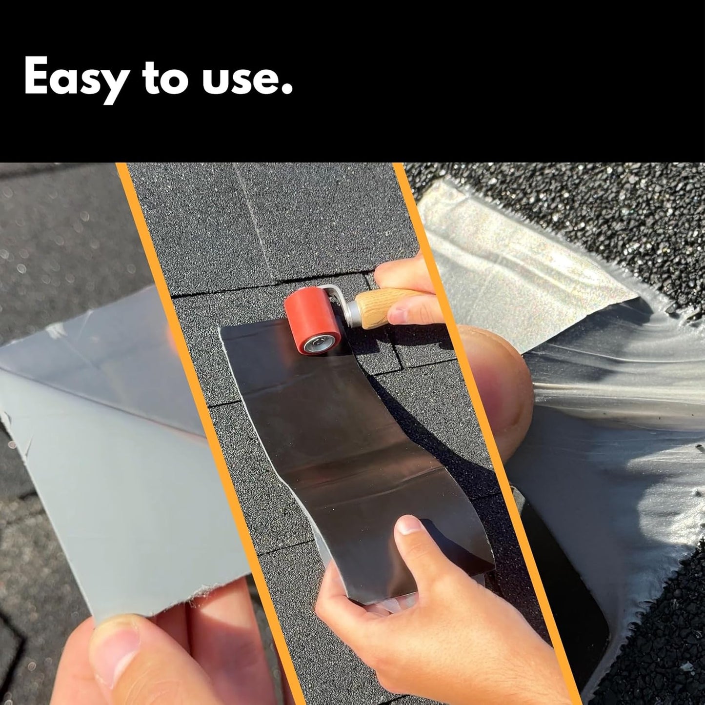 HSS RV Sealant Tape with MicroSealant - Waterproof Commercial Roofing Tape for Roof and RV Repair - UV- & Weatherproof - White - 2 inch x 25 ft.