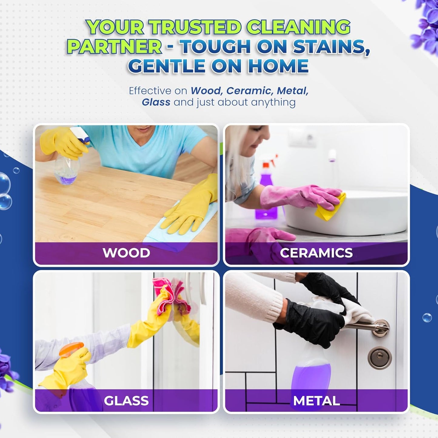 True Fresh All Purpose Cleaner Refill Tablets (24 Count) – Makes 384 fl oz, Effortless Cleaning Power For Multisurface Cleaning - Removes Tough Grimes, Stains and Acts as Degreaser