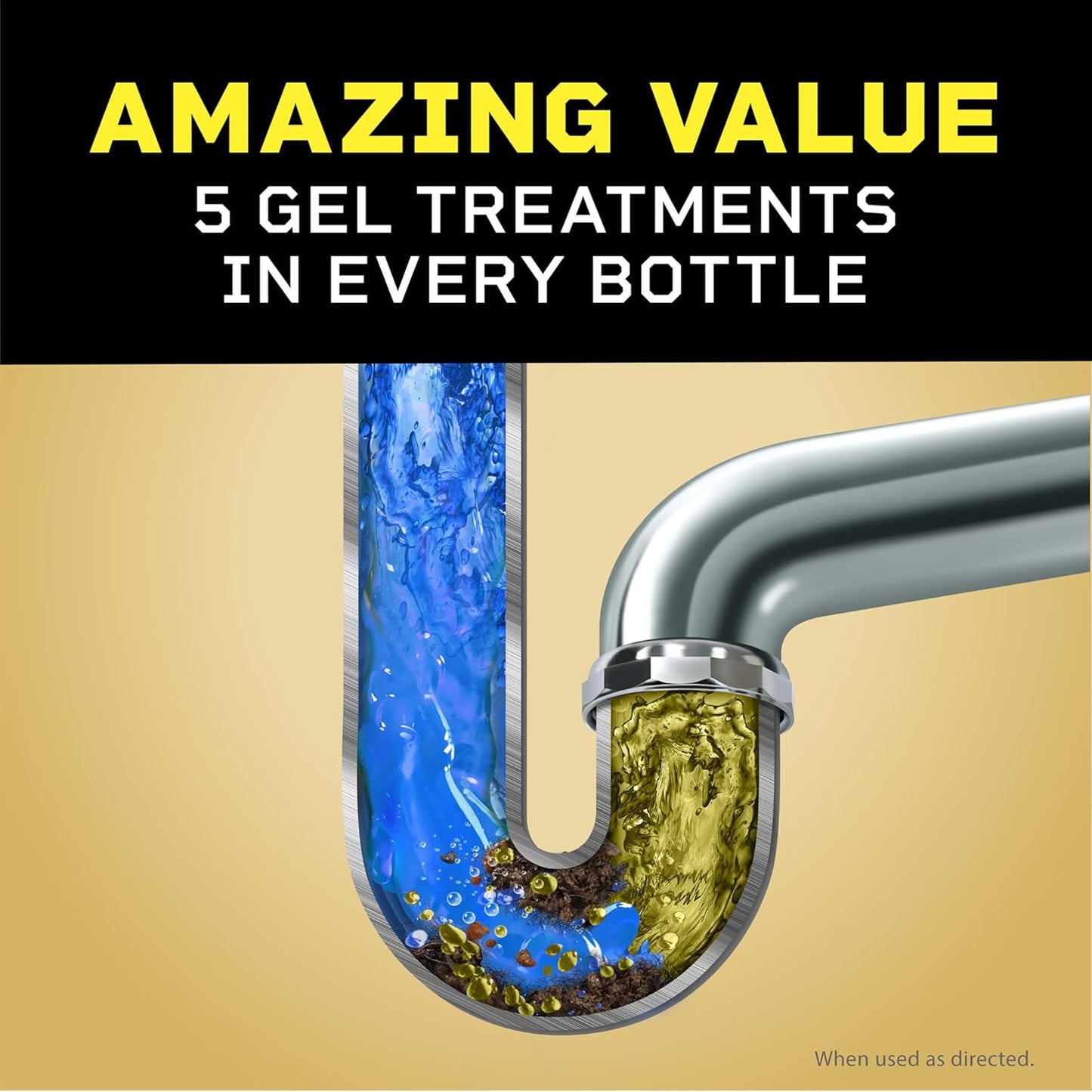 Liquid-Plumr Pro-Strength Clog Destroyer, Liquid Drain Cleaner, 80 Fluid Ounces (Package May Vary)