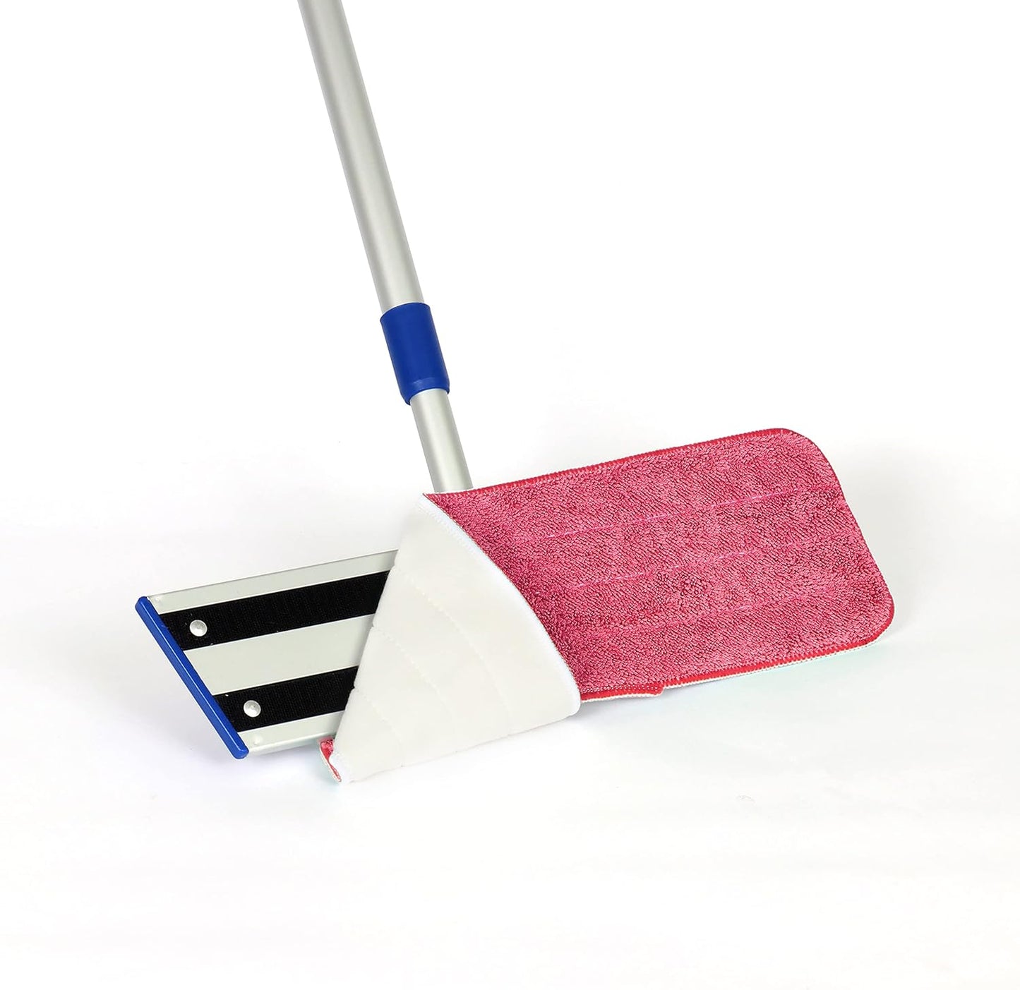 Arkwright Spray Mop Replacement Pads - (Pack of 12) Bulk Microfiber Flat Dry and Wet Refill Mop Pads Floor Cleaning, Compatible with Bona and Rubbermaid, Fits All Mop Heads, 24 in, Red