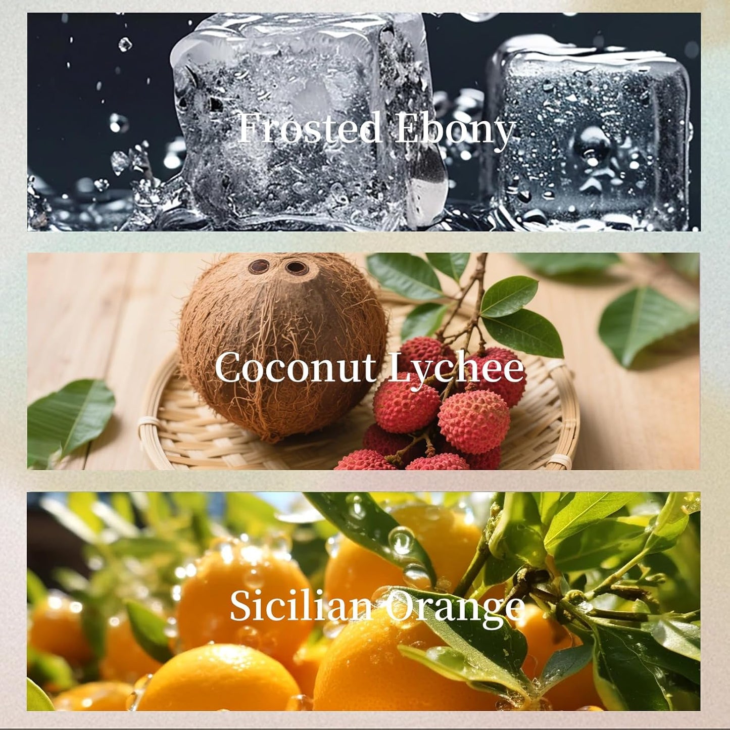 THEDOTS Series 3 Pack Fabric Car Vent Clips Gift Set, 3 Scents, Long-Lasting Scent, Luxury Car Air Fresheners, Universal Clips for SUV Sedan