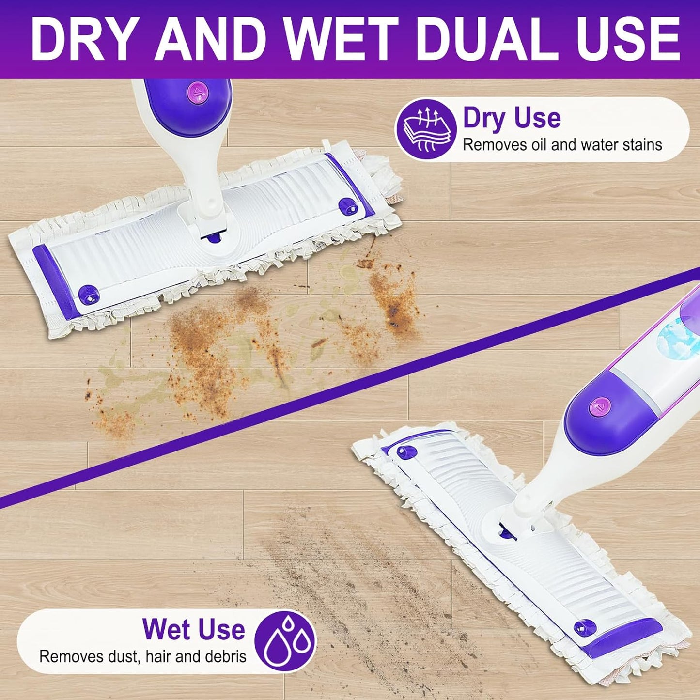 36 Count Power Mop Pads Refills for Swiffer Power Mop Pads,Compatible with Swiffer Power Mop Refills Replacement Disposable Power Mopping Pads Refills for Multi-Surface Floor Cleaning