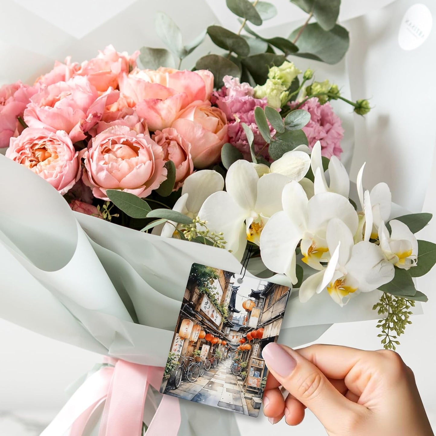 Car Air Freshener, Car Accessories Mirror Decor for Women Men-647