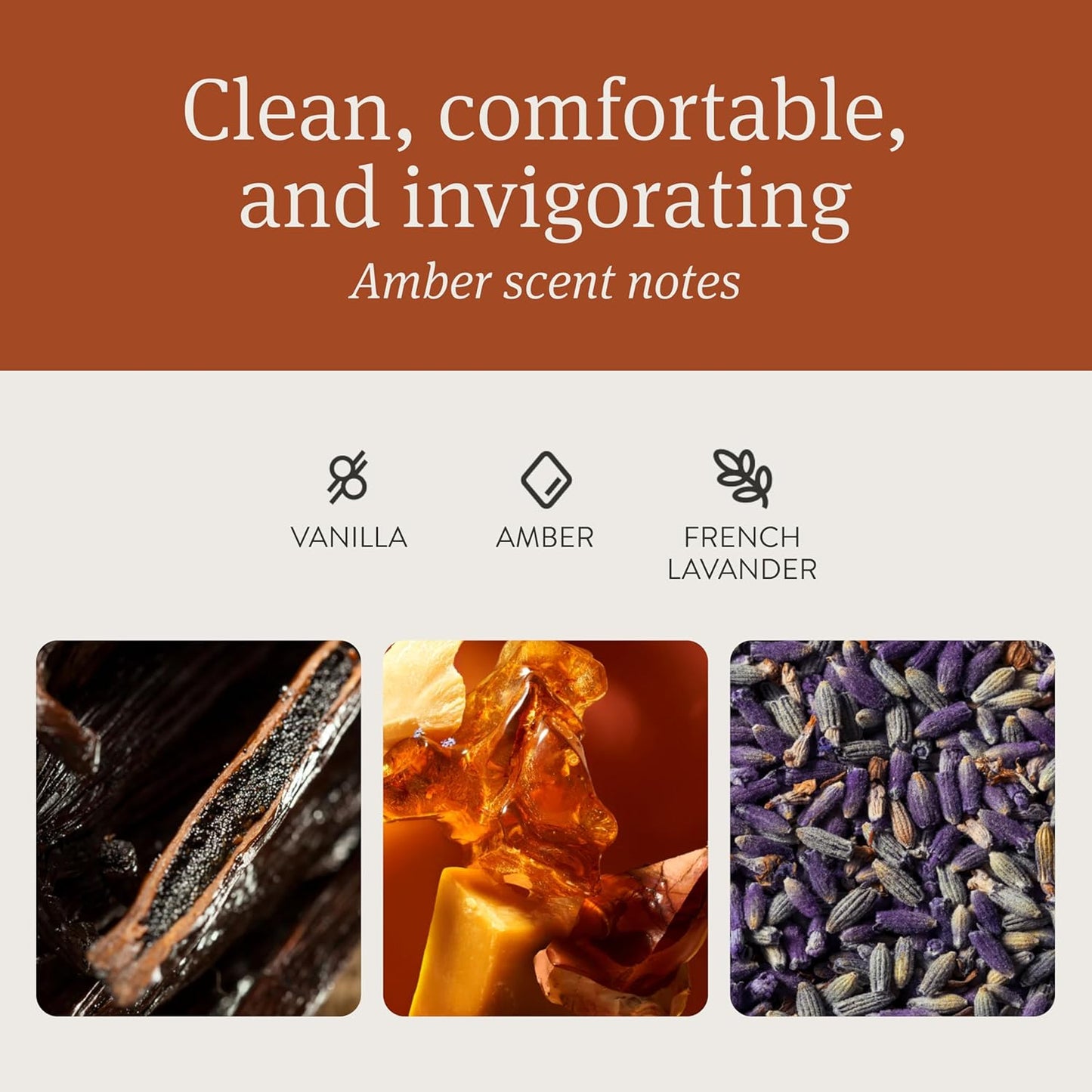 Drift Car Air Freshener - The Original Wood Air Freshener - Car Odor Eliminator - Long Lasting Scent - Auto Accessories - Metal Clip - Essential Oils - Clean Ingredients - Amber Scent Starter Kit