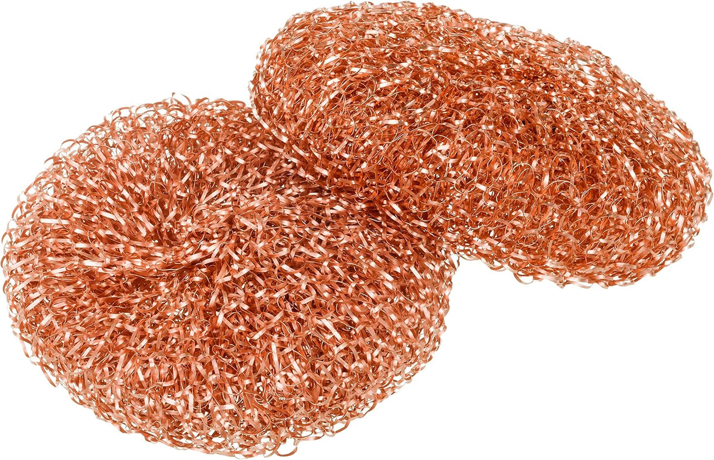 Redecker Real Copper Pot Scrubbers – Double-Layer Copper Scouring Pads for Pots, Pans, Dishes & More – Gentle, Scratch-Free Cleaning – Durable Copper Sponge Scrubber, Set of 2