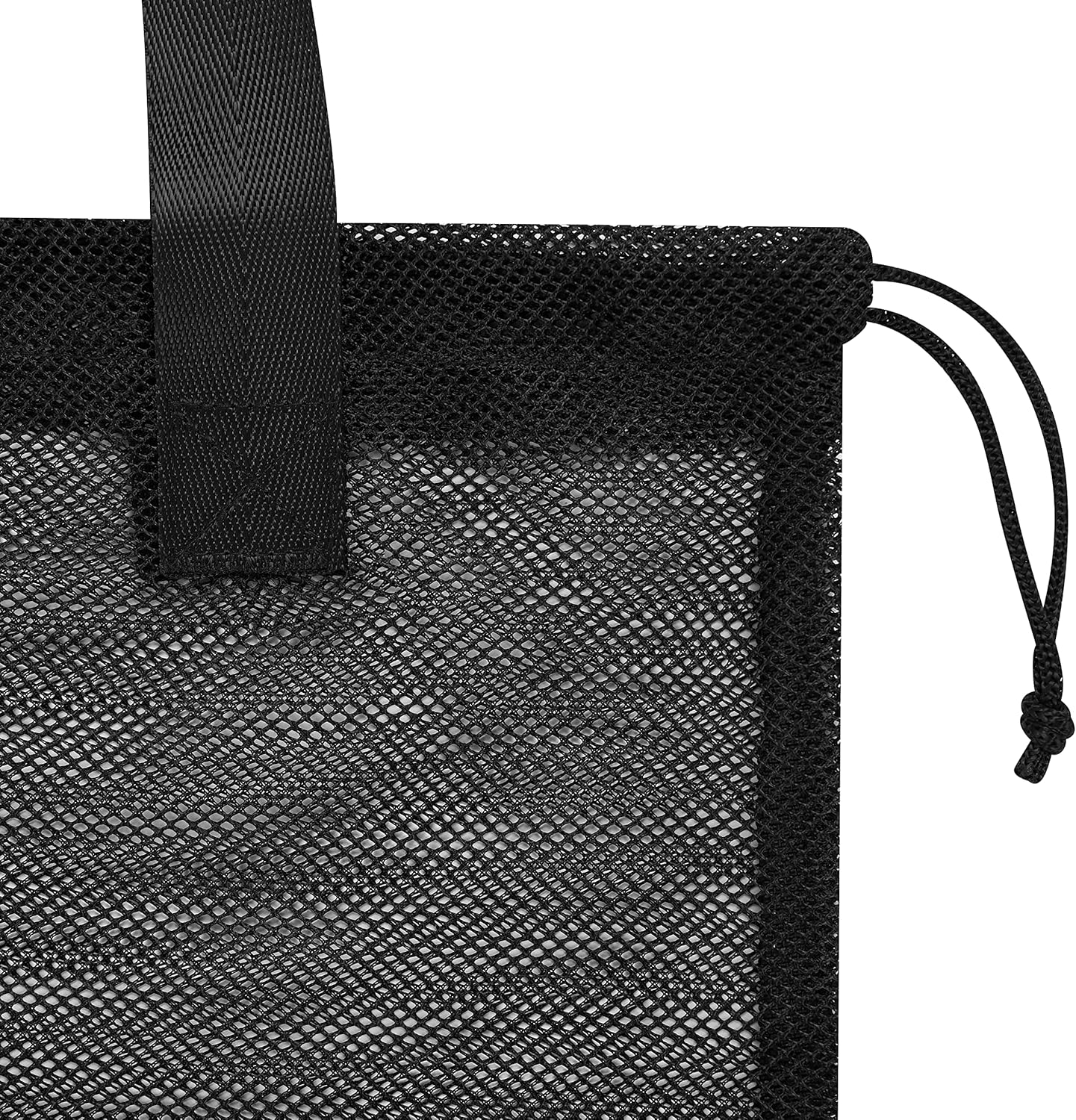 Mesh Laundry Bags with Handles & Double Drawstring Closure – Heavy Duty, Breathable 18 x 24 Inch Nylon for Dorm & Travel – Set of 2