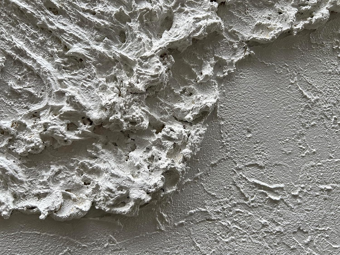 NANKAI Hand Painted White Minimalist Art Painting Ocean Waves Abstract Canvas Oil Painting Home Wall Decoration Art 24x48 Inchs